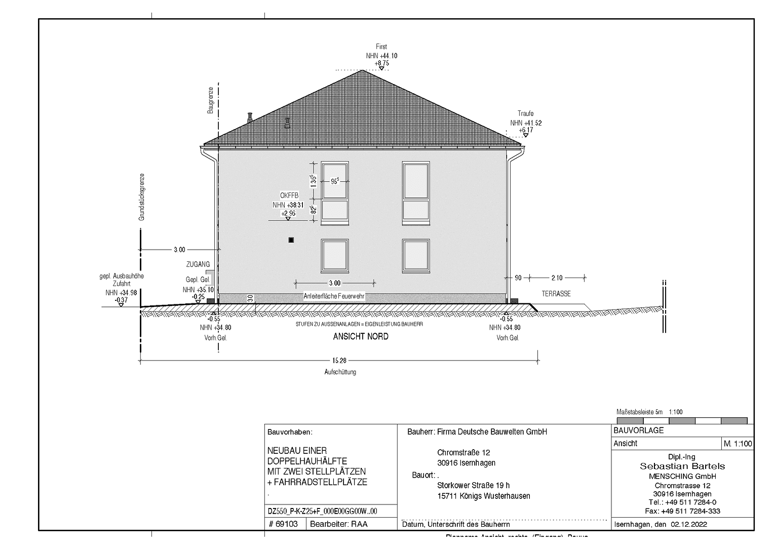Predaj domu 120 m², pozemok 265 m², Storkower Straße 19 H, Königs Wusterhausen, Brandenbursko Predaj domu 120 m², pozemok 265 m², Storkower Straße 19 H, Königs Wusterhausen, Brandenbursko
