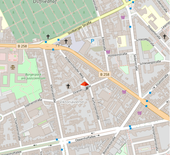 Prenájom bytu 2-izbový 89 m², Oranienstr. 12, Aachen, Severné Porýnie - Westfálsko Prenájom bytu 2-izbový 89 m², Oranienstr. 12, Aachen, Severné Porýnie - Westfálsko