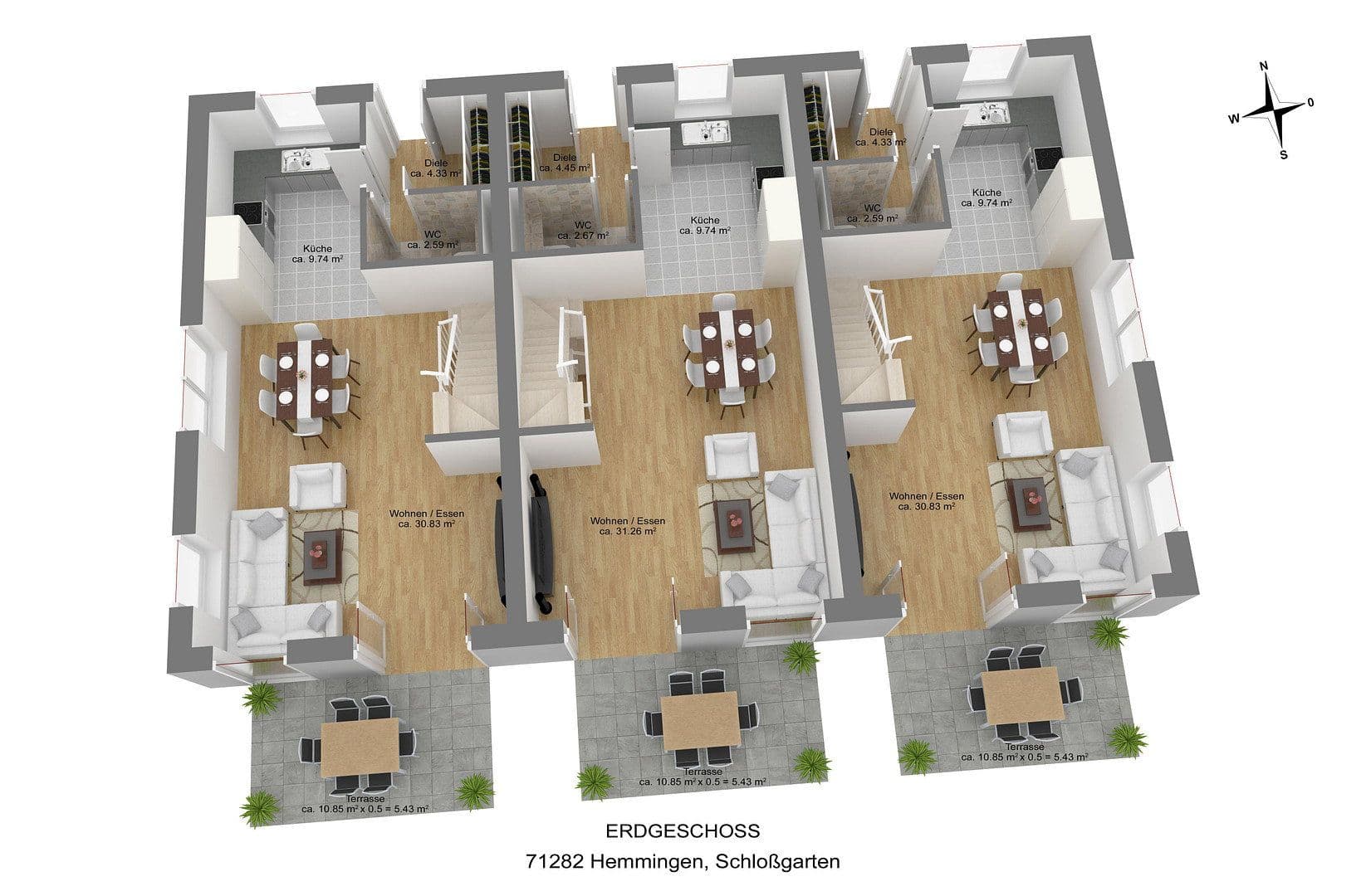 Predaj domu 138 m², pozemok 196 m², Hemmingen, Bádensko-Wurttembersko Predaj domu 138 m², pozemok 196 m², Hemmingen, Bádensko-Wurttembersko