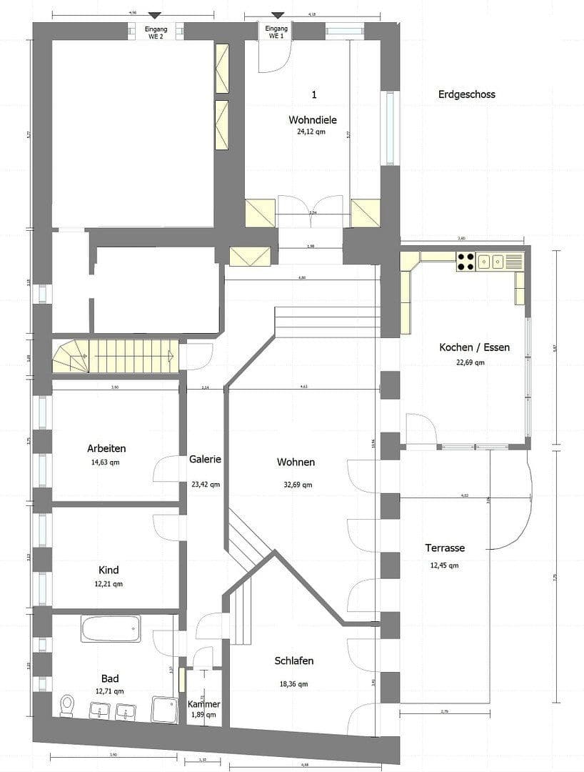 Prenájom bytu 6-izbový 175 m², Pfaugasse 30, Oppenheim, Porýnie-Falcko Prenájom bytu 6-izbový 175 m², Pfaugasse 30, Oppenheim, Porýnie-Falcko