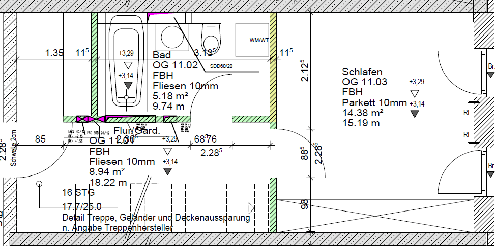 Predaj bytu 2-izbový 61 m², Moosinning, Bavorsko Predaj bytu 2-izbový 61 m², Moosinning, Bavorsko