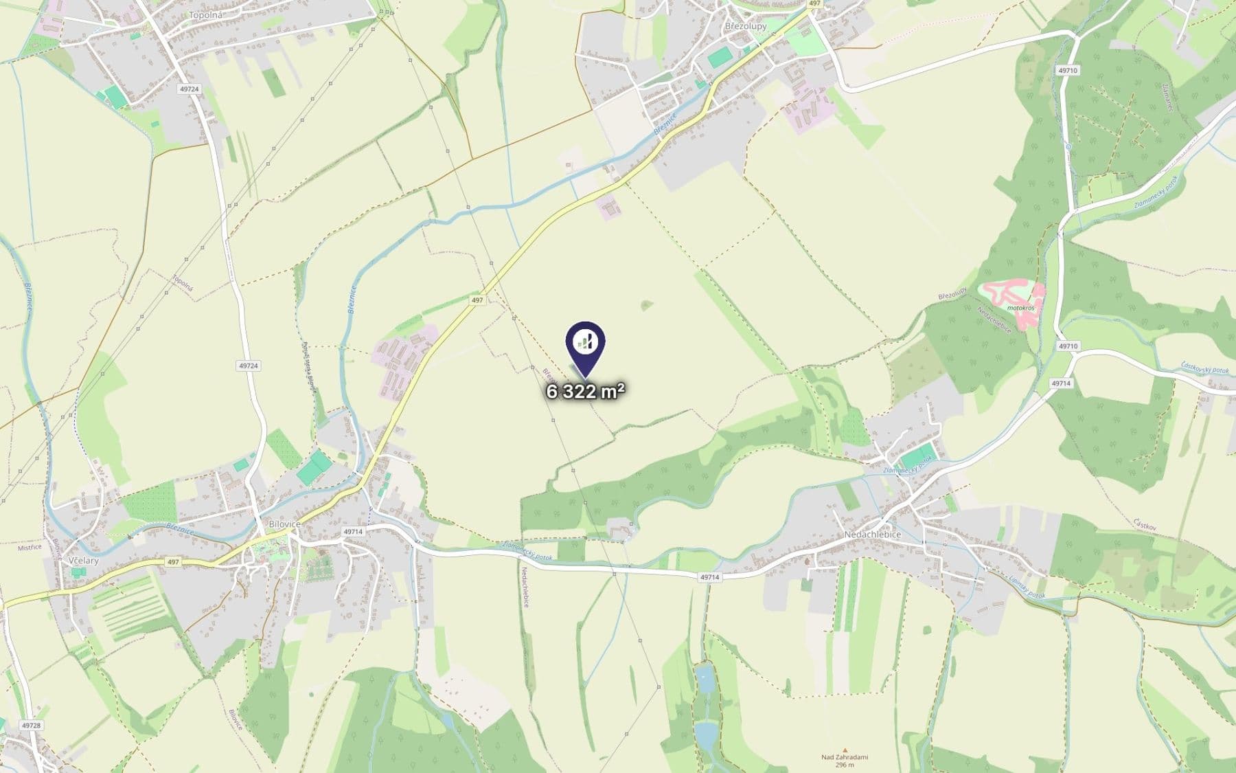 Predaj pozemku 6.322 m², Březolupy, Zlínský kraj Predaj pozemku 6.322 m², Březolupy, Zlínský kraj