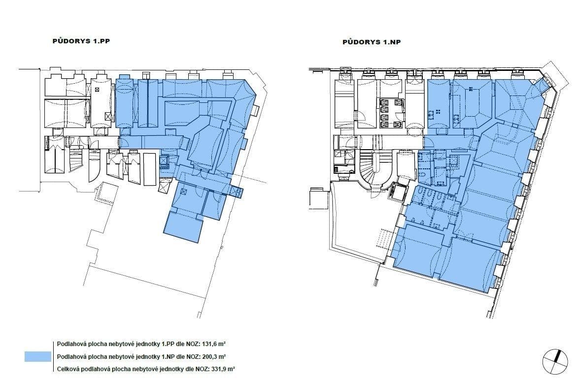 Prenájom nebytového priestoru 331 m², Záhřebská, Praha, Praha Prenájom nebytového priestoru 331 m², Záhřebská, Praha, Praha