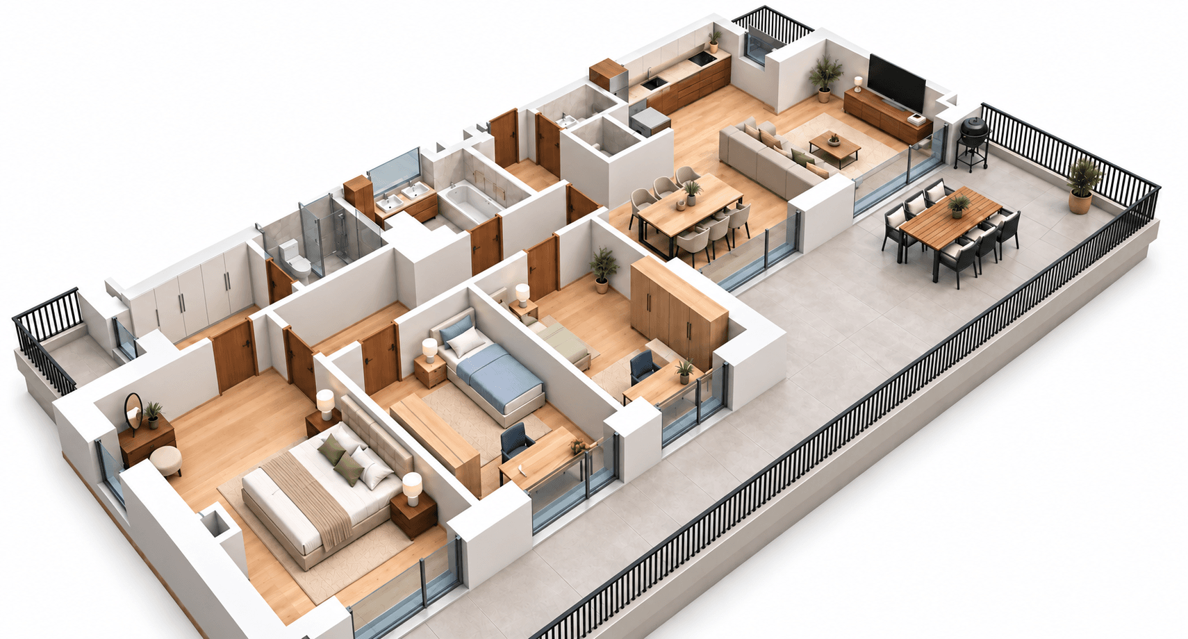 Predaj bytu 4-izbový 107 m², Fialová, Petržalka, Bratislavský kraj Predaj bytu 4-izbový 107 m², Fialová, Petržalka, Bratislavský kraj