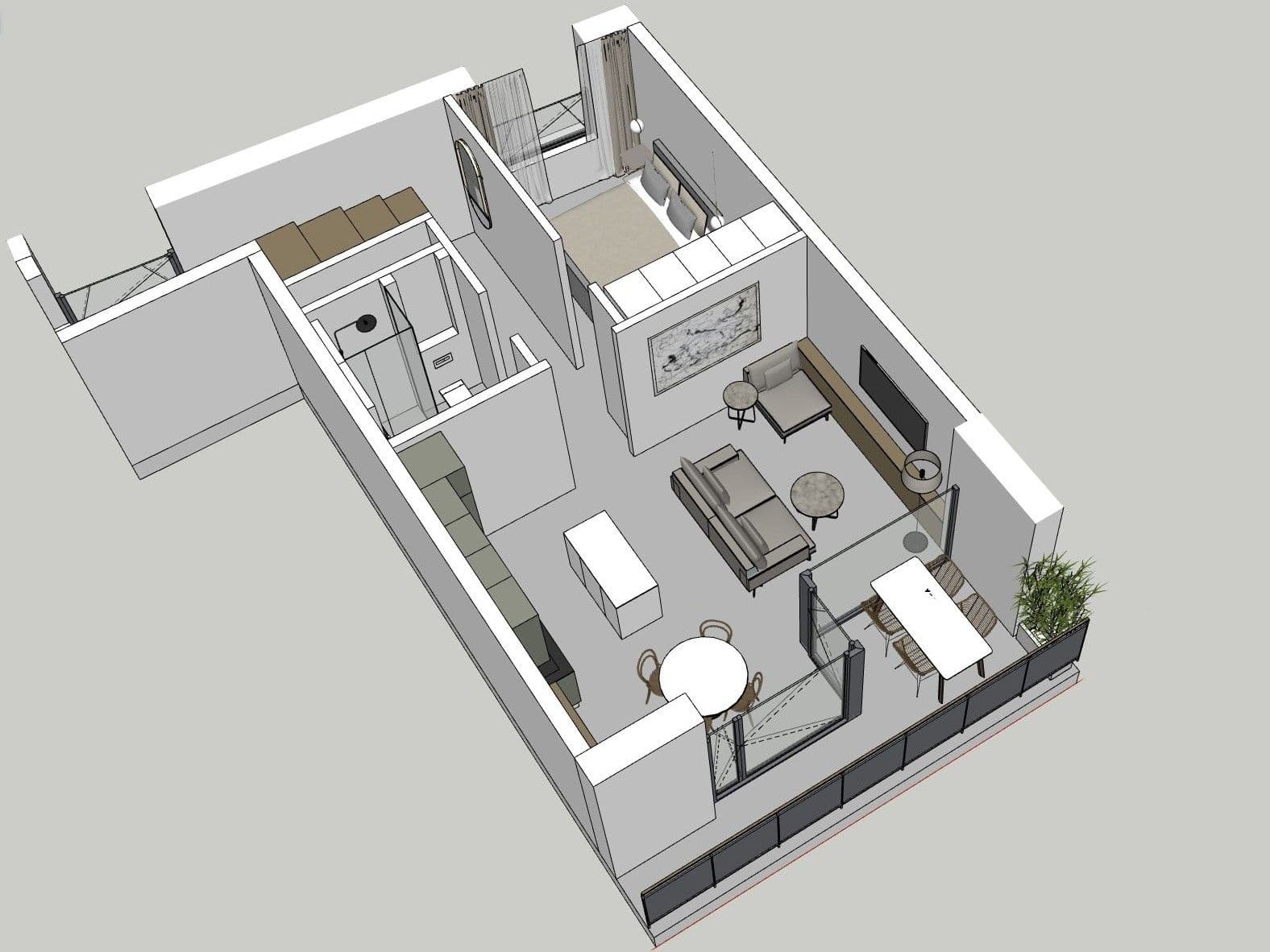 Prenájom bytu 2-izbový 54 m², Hartigova, Praha, Praha Prenájom bytu 2-izbový 54 m², Hartigova, Praha, Praha