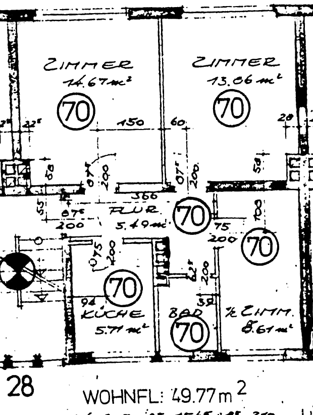 Predaj bytu 3-izbový 50 m², Keilstraße 28, Bremerhaven, Brémy Predaj bytu 3-izbový 50 m², Keilstraße 28, Bremerhaven, Brémy