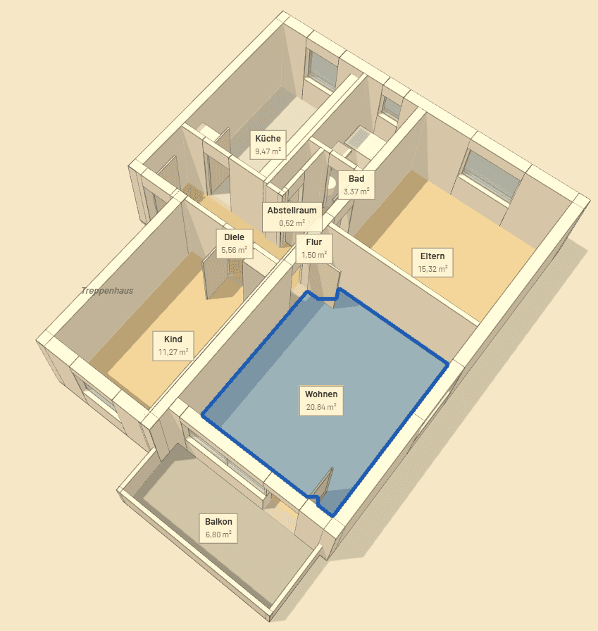 Predaj bytu 3-izbový 70 m², Mülheim an der Ruhr, Severné Porýnie - Westfálsko Predaj bytu 3-izbový 70 m², Mülheim an der Ruhr, Severné Porýnie - Westfálsko