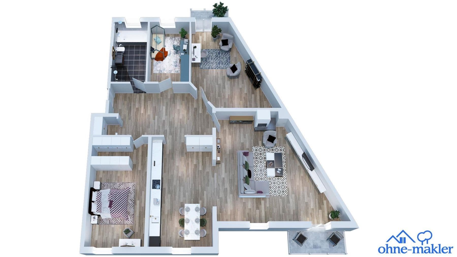 Predaj bytu 4-izbový 100 m², Hirschaid, Bavorsko Predaj bytu 4-izbový 100 m², Hirschaid, Bavorsko