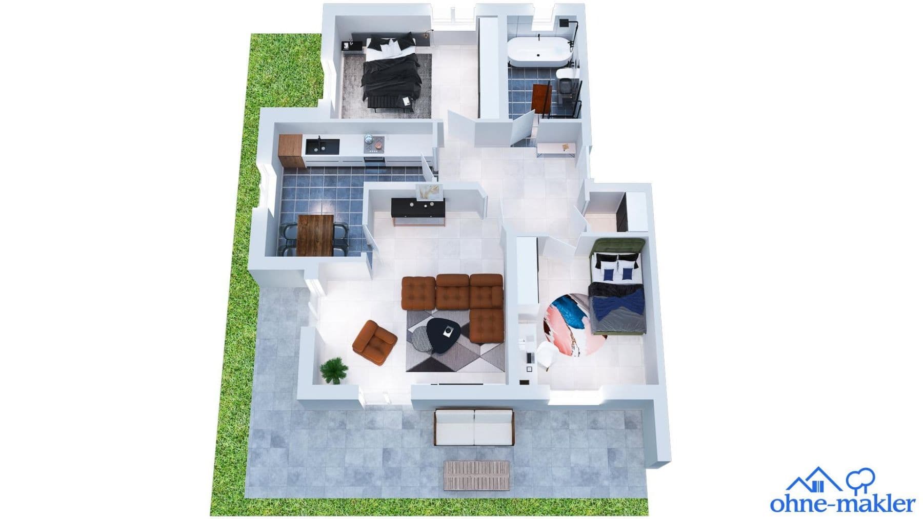 Predaj bytu 4-izbový 100 m², Hirschaid, Bavorsko Predaj bytu 4-izbový 100 m², Hirschaid, Bavorsko