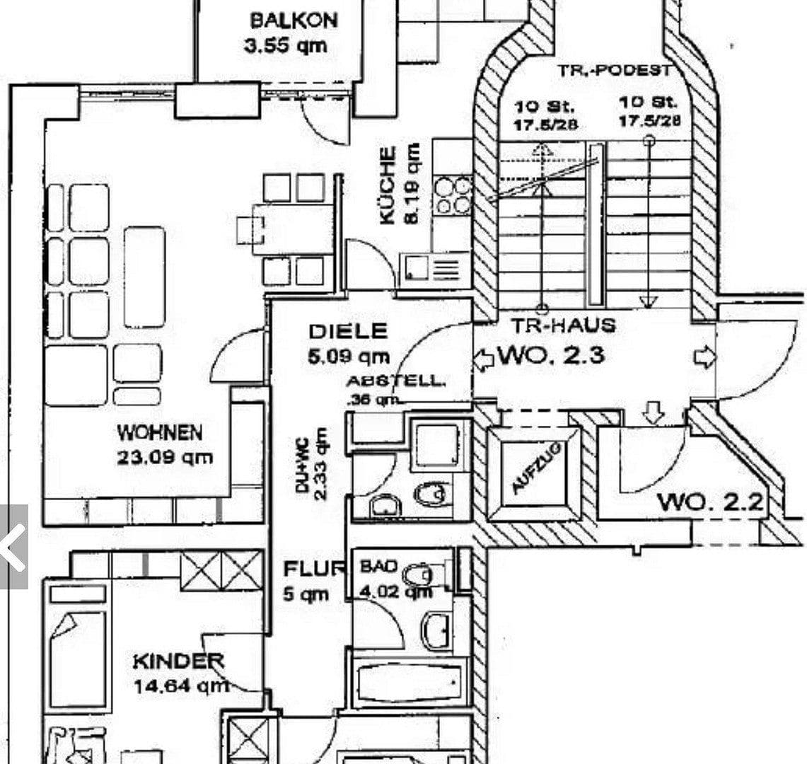 Predaj bytu 3-izbový 79 m², Altendorferstr. 10, Chemnitz, Sasko Predaj bytu 3-izbový 79 m², Altendorferstr. 10, Chemnitz, Sasko