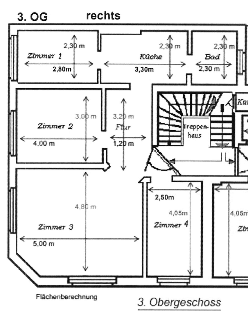 Prenájom bytu 4-izbový 73 m², Jahnstraße 21, Wiesbaden, Hesensko Prenájom bytu 4-izbový 73 m², Jahnstraße 21, Wiesbaden, Hesensko
