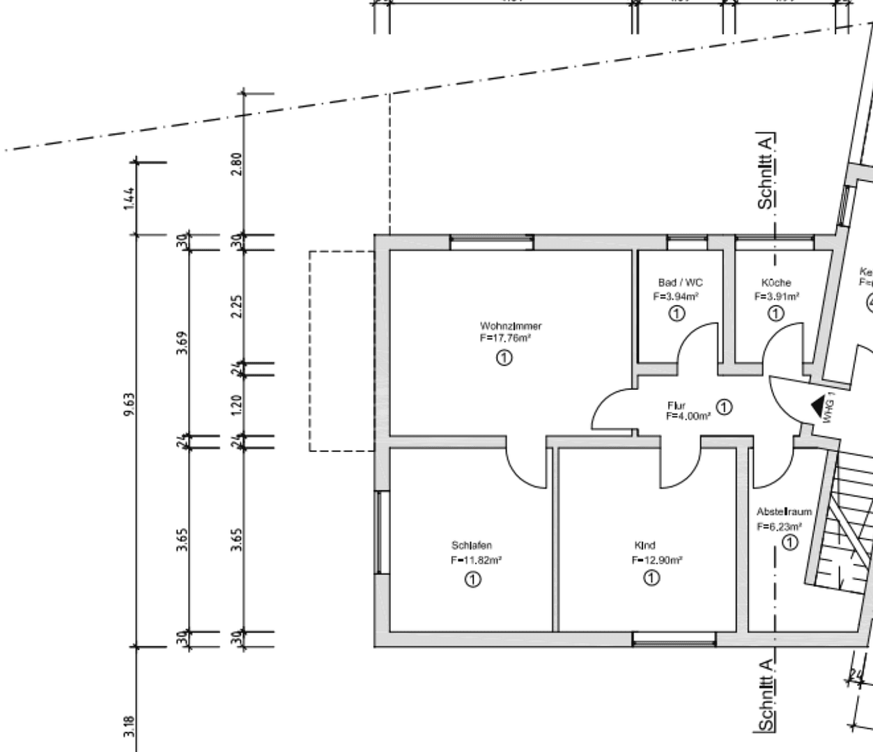 Prenájom bytu 3-izbový 77 m², Nußloch, Bádensko-Wurttembersko Prenájom bytu 3-izbový 77 m², Nußloch, Bádensko-Wurttembersko