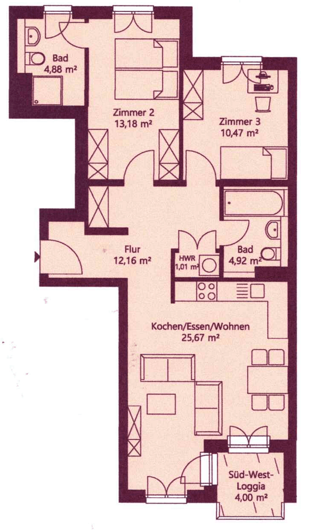 Prenájom bytu 3-izbový 75 m², Moissistrasse 7, Berlin, Berlín Prenájom bytu 3-izbový 75 m², Moissistrasse 7, Berlin, Berlín