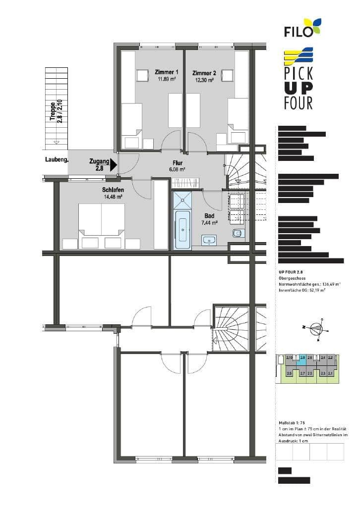 Predaj bytu 4-izbový 136 m², Mainz, Porýnie-Falcko Predaj bytu 4-izbový 136 m², Mainz, Porýnie-Falcko