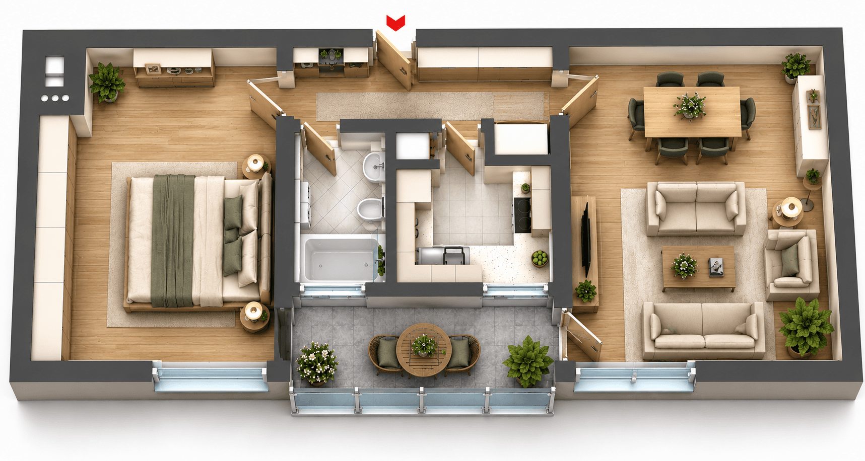 Predaj bytu 2-izbový 65 m², Mörsenbroicher Weg 78, Düsseldorf, Severné Porýnie - Westfálsko Predaj bytu 2-izbový 65 m², Mörsenbroicher Weg 78, Düsseldorf, Severné Porýnie - Westfálsko