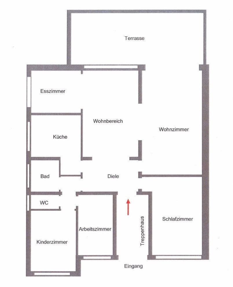 Prenájom bytu 5-izbový 137 m², Krefeld - Bockum, Severné Porýnie - Westfálsko Prenájom bytu 5-izbový 137 m², Krefeld - Bockum, Severné Porýnie - Westfálsko