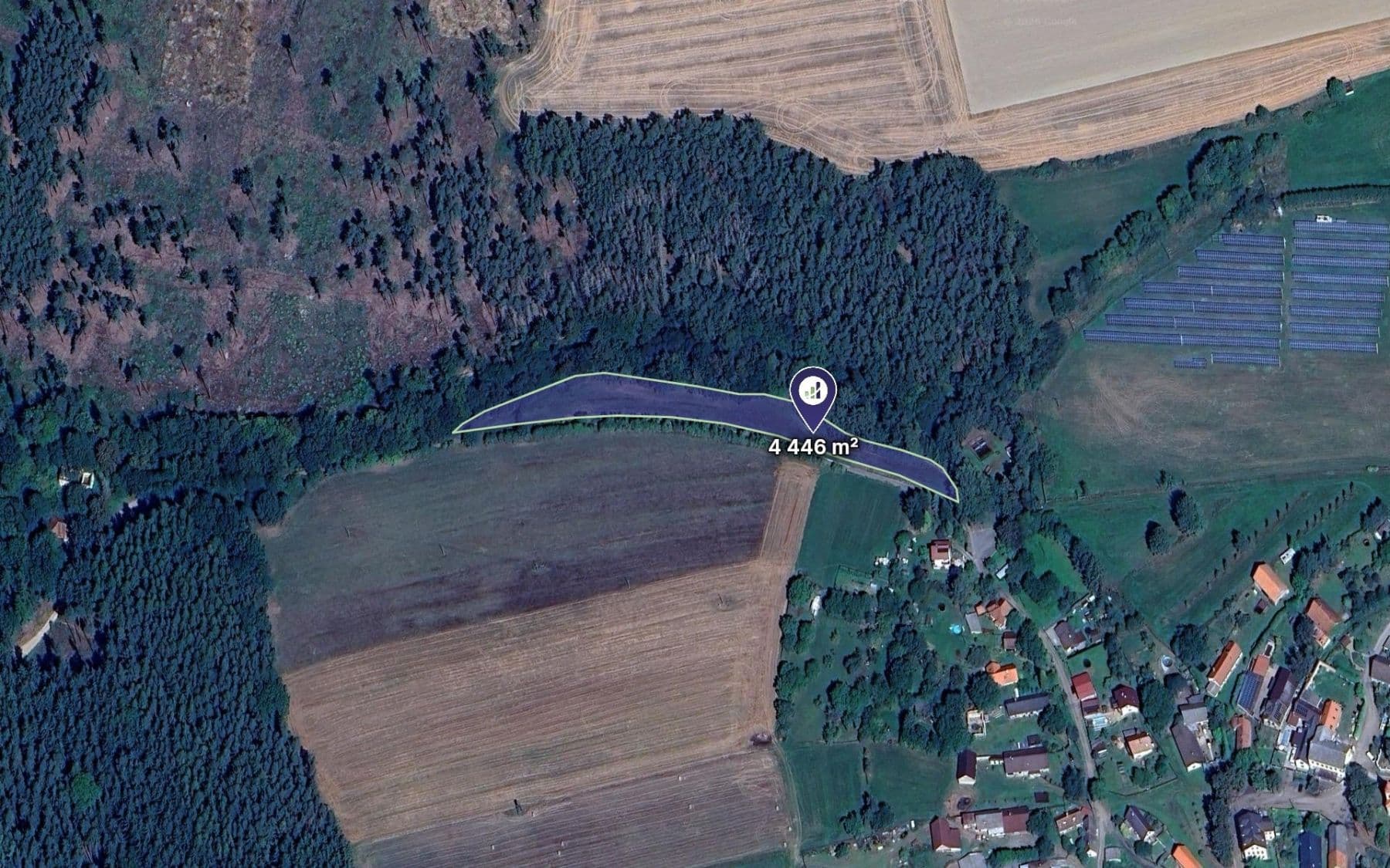 Predaj pozemku 3.367 m², Újezd u Svatého Kříže, Plzeňský kraj Predaj pozemku 3.367 m², Újezd u Svatého Kříže, Plzeňský kraj