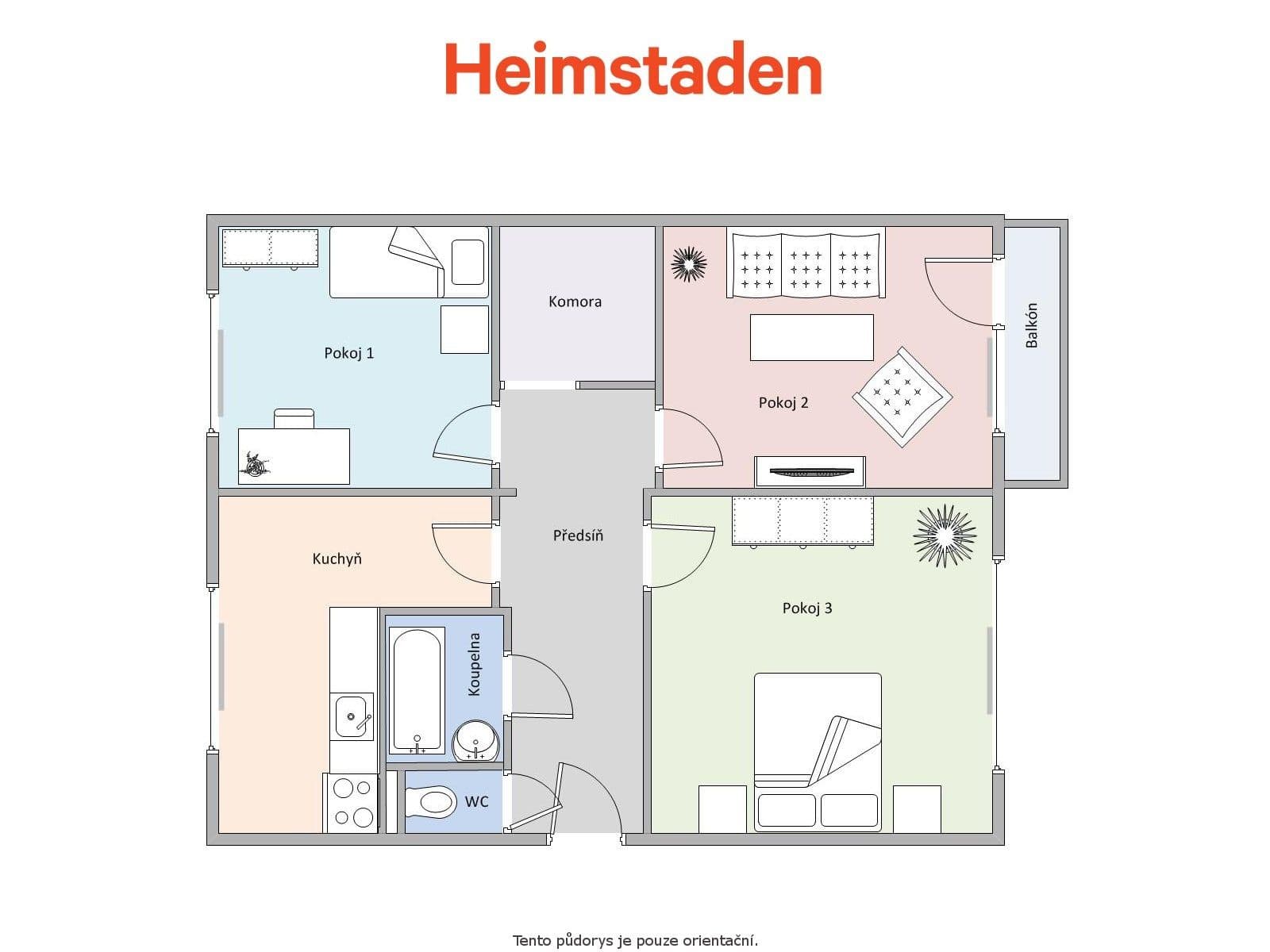 Prenájom bytu 3-izbový 76 m², K Hájku, Frýdek-Místek, Moravskoslezský kraj Prenájom bytu 3-izbový 76 m², K Hájku, Frýdek-Místek, Moravskoslezský kraj