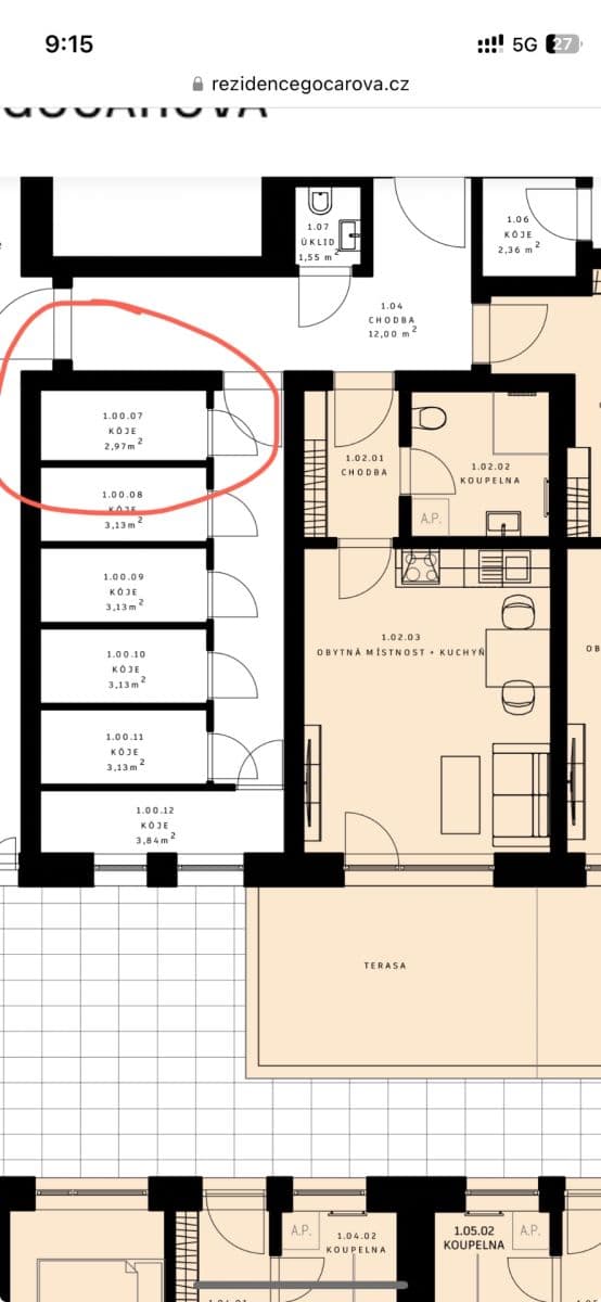 Prenájom bytu 1-izbový 44 m², Gočárova třída, Hradec Králové, Královéhradecký kraj Prenájom bytu 1-izbový 44 m², Gočárova třída, Hradec Králové, Královéhradecký kraj