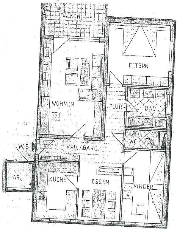 Predaj bytu 3-izbový 85 m², Erdmannhausen, Bádensko-Wurttembersko Predaj bytu 3-izbový 85 m², Erdmannhausen, Bádensko-Wurttembersko