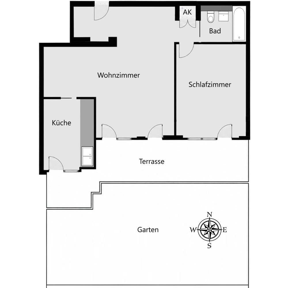 Predaj bytu 2-izbový 60 m², Köln, Severné Porýnie - Westfálsko Predaj bytu 2-izbový 60 m², Köln, Severné Porýnie - Westfálsko