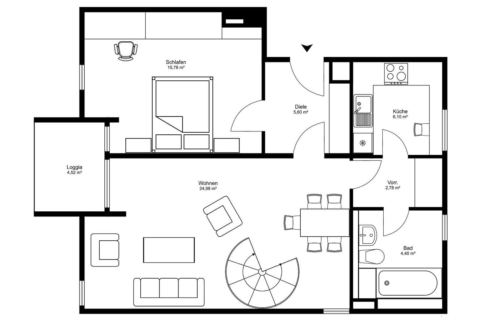 Predaj bytu 3-izbový 85 m², Dachau, Bavorsko Predaj bytu 3-izbový 85 m², Dachau, Bavorsko