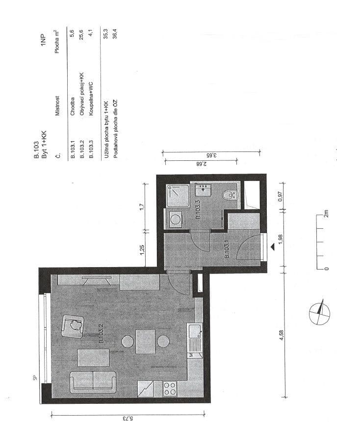 Predaj bytu 1-izbový 37 m², Benkova, Praha, Praha Predaj bytu 1-izbový 37 m², Benkova, Praha, Praha