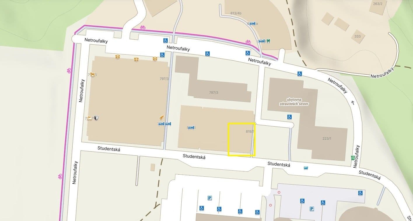 Prenájom garáže 16 m², Studentská, Brno, Jihomoravský kraj Prenájom garáže 16 m², Studentská, Brno, Jihomoravský kraj