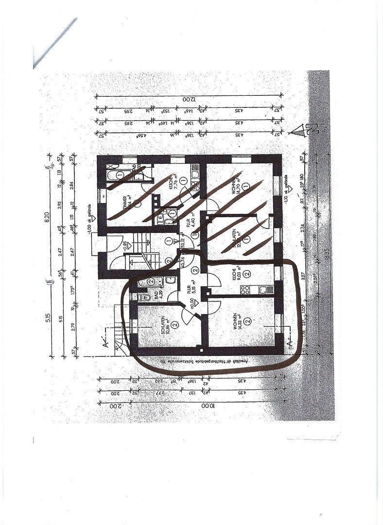 Prenájom bytu 2-izbový 44 m², Augsburg, Bavorsko Prenájom bytu 2-izbový 44 m², Augsburg, Bavorsko