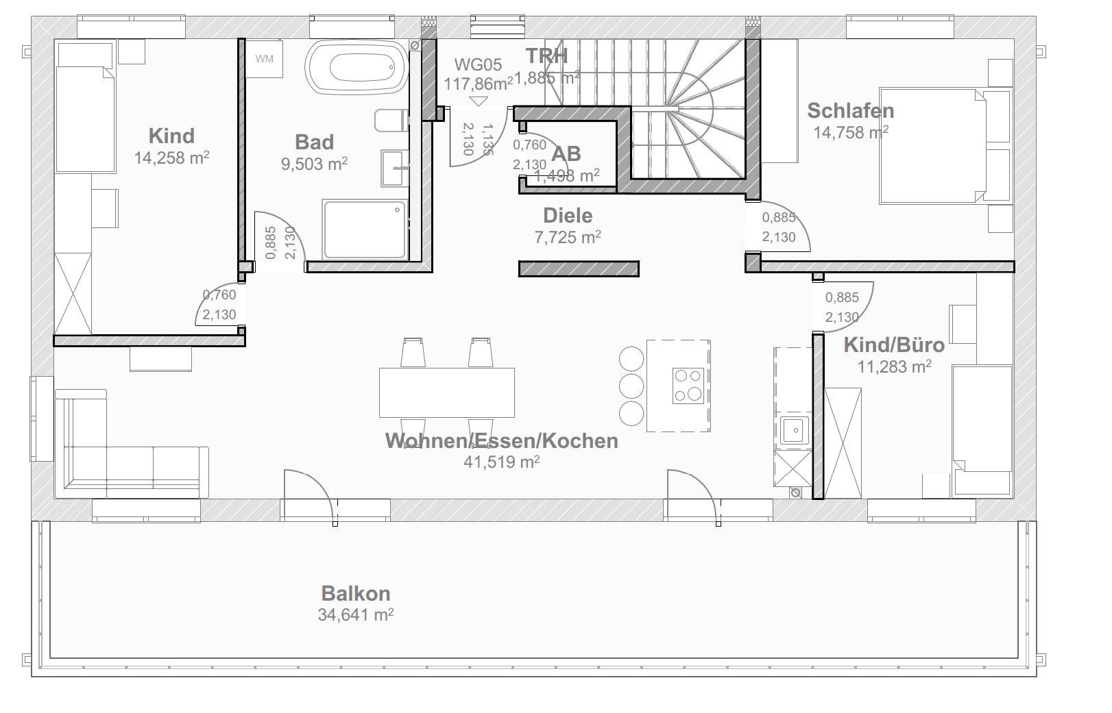 Predaj bytu 4-izbový 76 m², Ringstraße, Deggendorf, Bavorsko Predaj bytu 4-izbový 76 m², Ringstraße, Deggendorf, Bavorsko