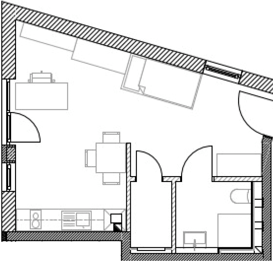 Prenájom bytu 1-izbový 32 m², Starzenbachweg 16, Deggendorf, Bavorsko Prenájom bytu 1-izbový 32 m², Starzenbachweg 16, Deggendorf, Bavorsko
