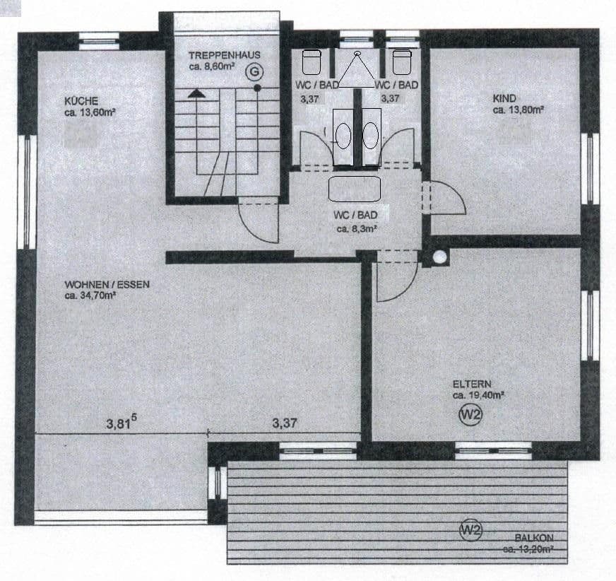 Predaj bytu 3-izbový 110 m², Feursteinstr. 16, Konstanz, Bádensko-Wurttembersko Predaj bytu 3-izbový 110 m², Feursteinstr. 16, Konstanz, Bádensko-Wurttembersko