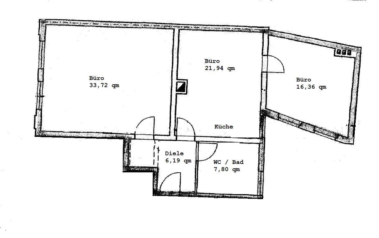 Prenájom kancelárie 87 m², Kurfürstenstraße 14, Potsdam, Brandenbursko Prenájom kancelárie 87 m², Kurfürstenstraße 14, Potsdam, Brandenbursko