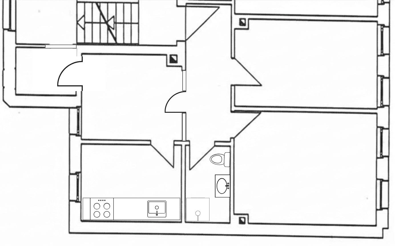 Predaj bytu 2-izbový 57 m², Leipzig, Sasko Predaj bytu 2-izbový 57 m², Leipzig, Sasko