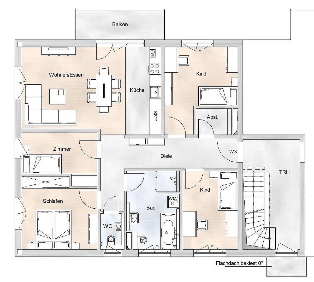 Prenájom bytu 5-izbový 107 m², Glöcklehofweg 24, Bad Krozingen, Bádensko-Wurttembersko Prenájom bytu 5-izbový 107 m², Glöcklehofweg 24, Bad Krozingen, Bádensko-Wurttembersko