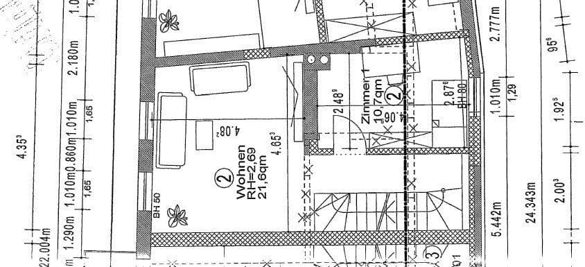 Prenájom bytu 4-izbový 84 m², Landshut, Bavorsko Prenájom bytu 4-izbový 84 m², Landshut, Bavorsko
