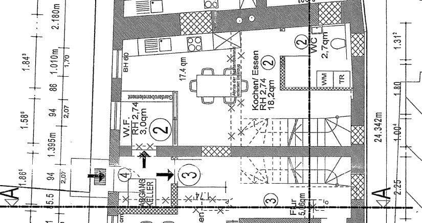 Prenájom bytu 4-izbový 84 m², Landshut, Bavorsko Prenájom bytu 4-izbový 84 m², Landshut, Bavorsko