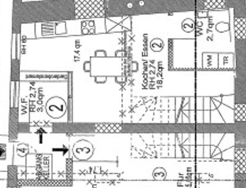 Prenájom bytu 4-izbový 84 m², Landshut, Bavorsko Prenájom bytu 4-izbový 84 m², Landshut, Bavorsko