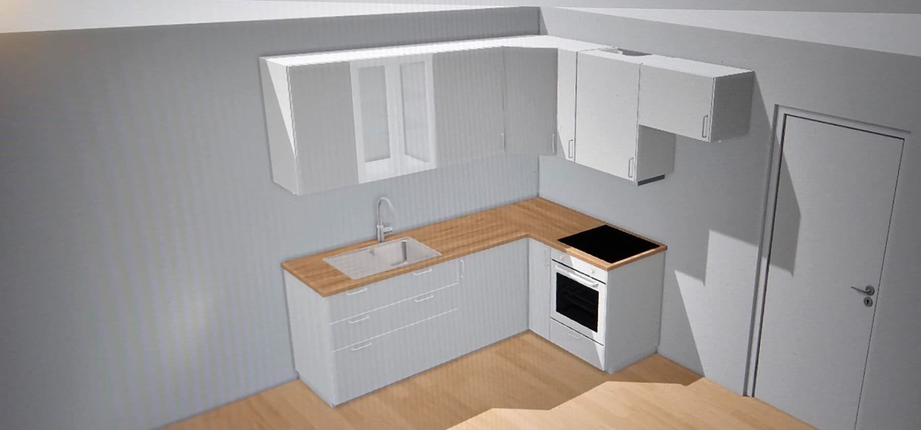Prenájom bytu 2-izbový 46 m², Primátorská, Praha, Praha Prenájom bytu 2-izbový 46 m², Primátorská, Praha, Praha