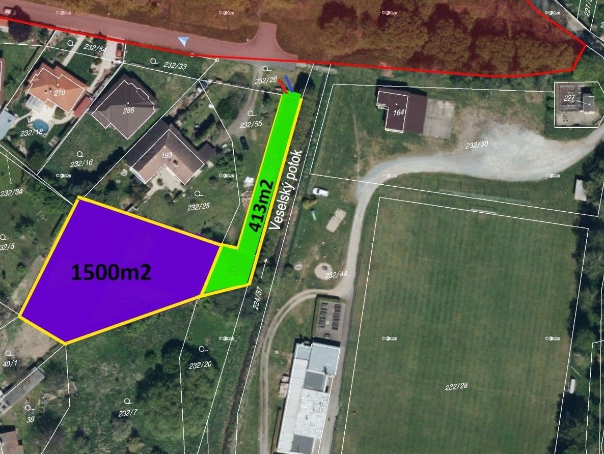 Predaj pozemku 1.913 m², Valy, Pardubický kraj Predaj pozemku 1.913 m², Valy, Pardubický kraj