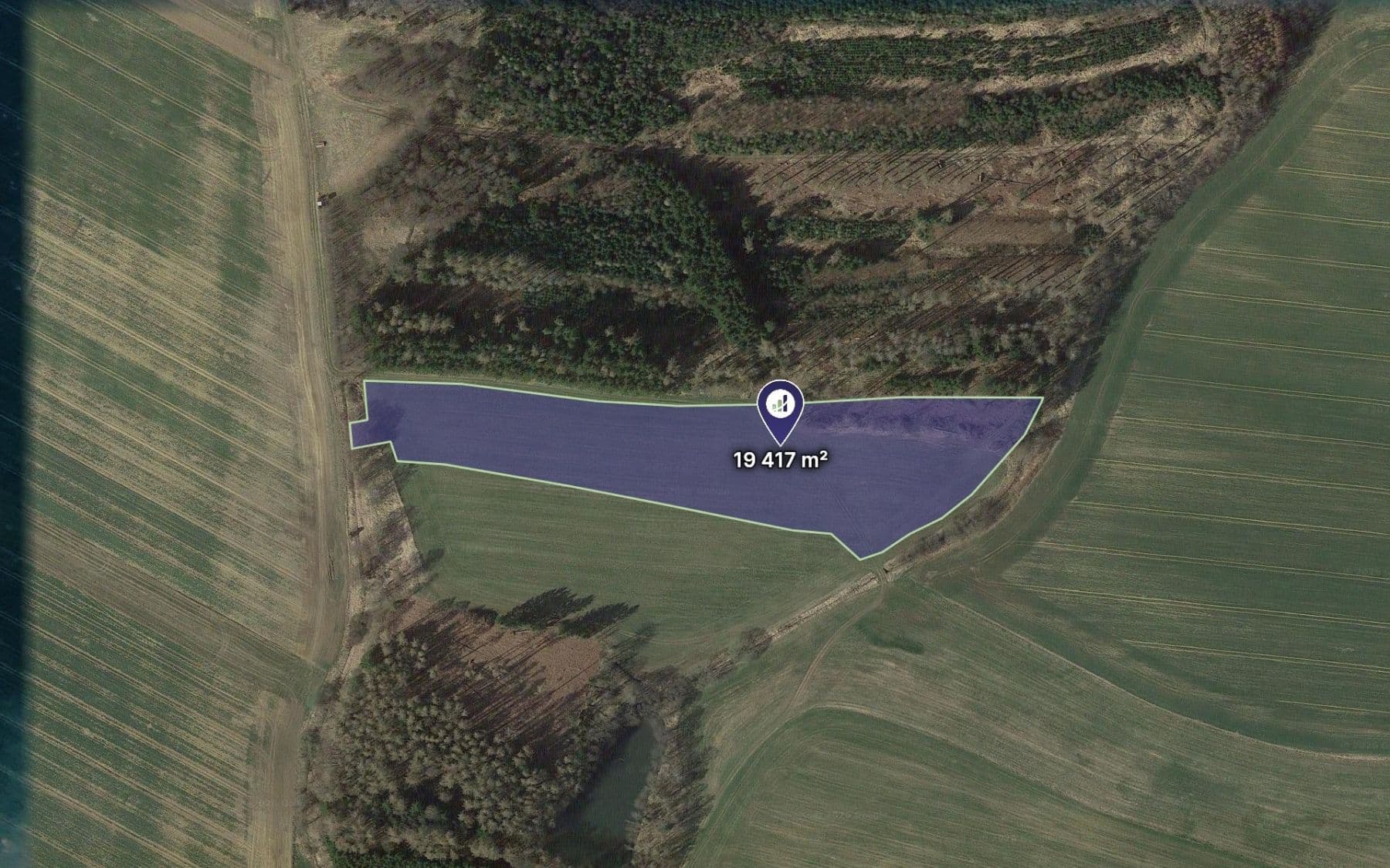 Predaj pozemku 9.709 m², Habry, Kraj Vysočina Predaj pozemku 9.709 m², Habry, Kraj Vysočina