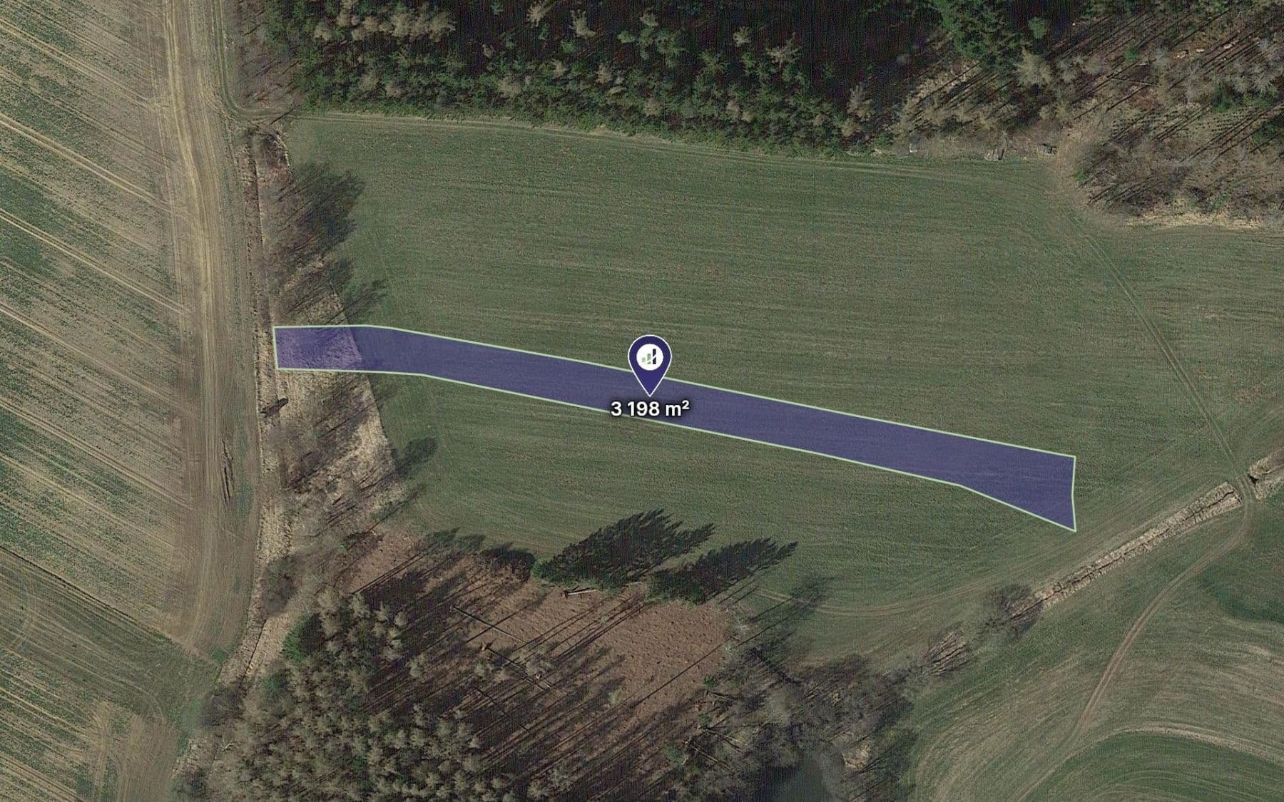 Predaj pozemku 1.599 m², Habry, Kraj Vysočina Predaj pozemku 1.599 m², Habry, Kraj Vysočina