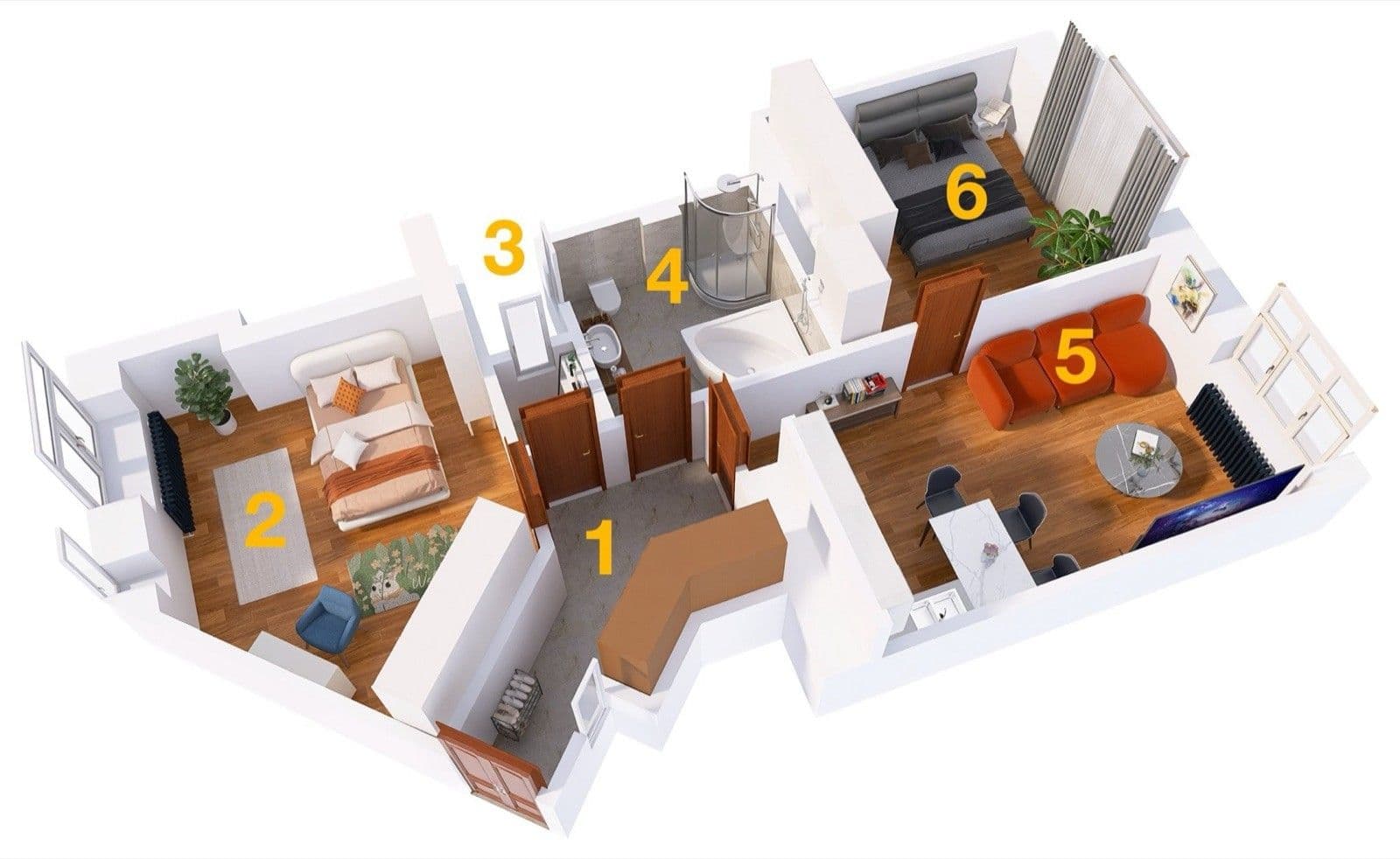 Predaj bytu 3-izbový 74 m², Svornosti, Praha, Praha Predaj bytu 3-izbový 74 m², Svornosti, Praha, Praha