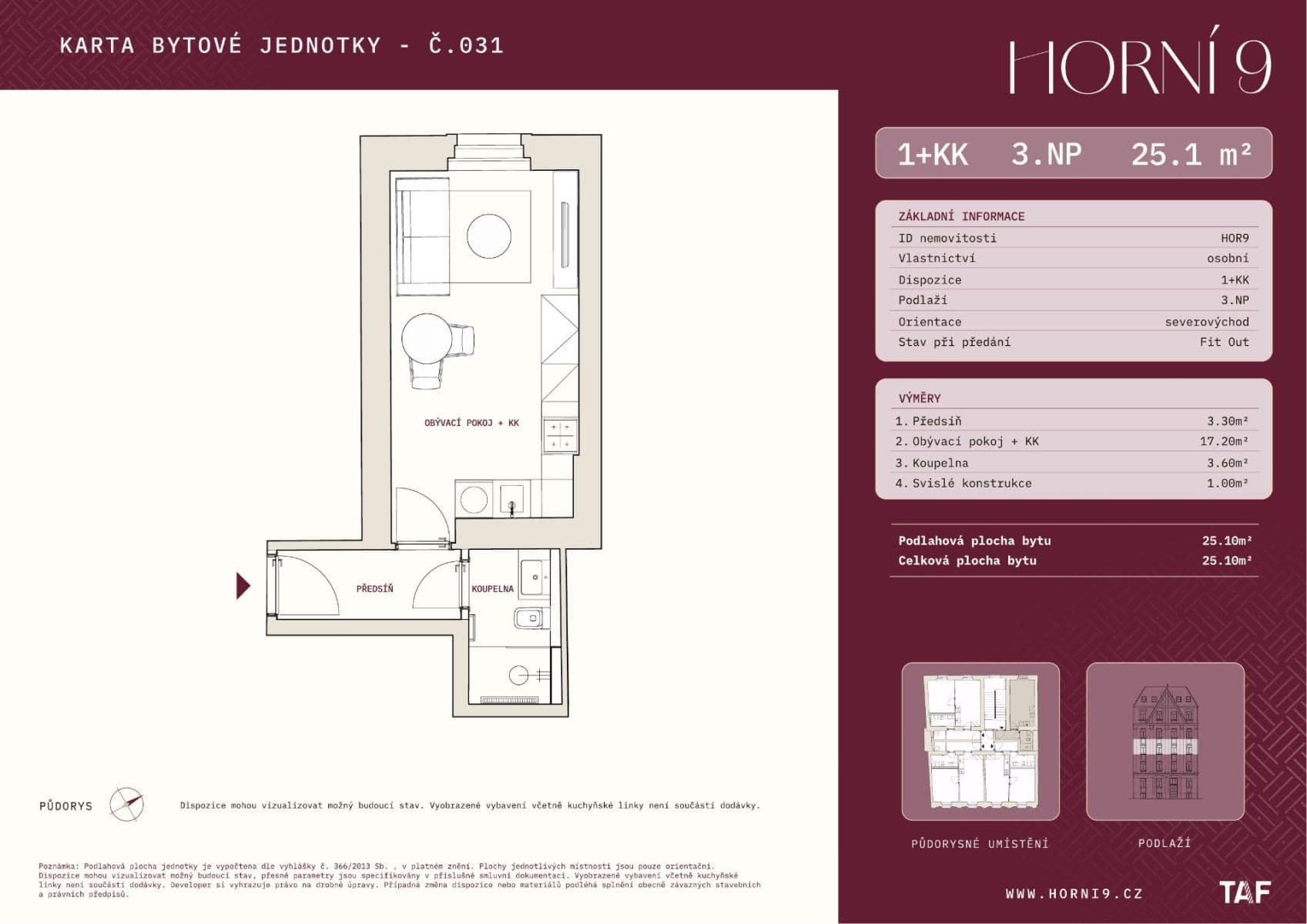 Predaj bytu 1-izbový 25 m², Horní, Praha, Praha Predaj bytu 1-izbový 25 m², Horní, Praha, Praha