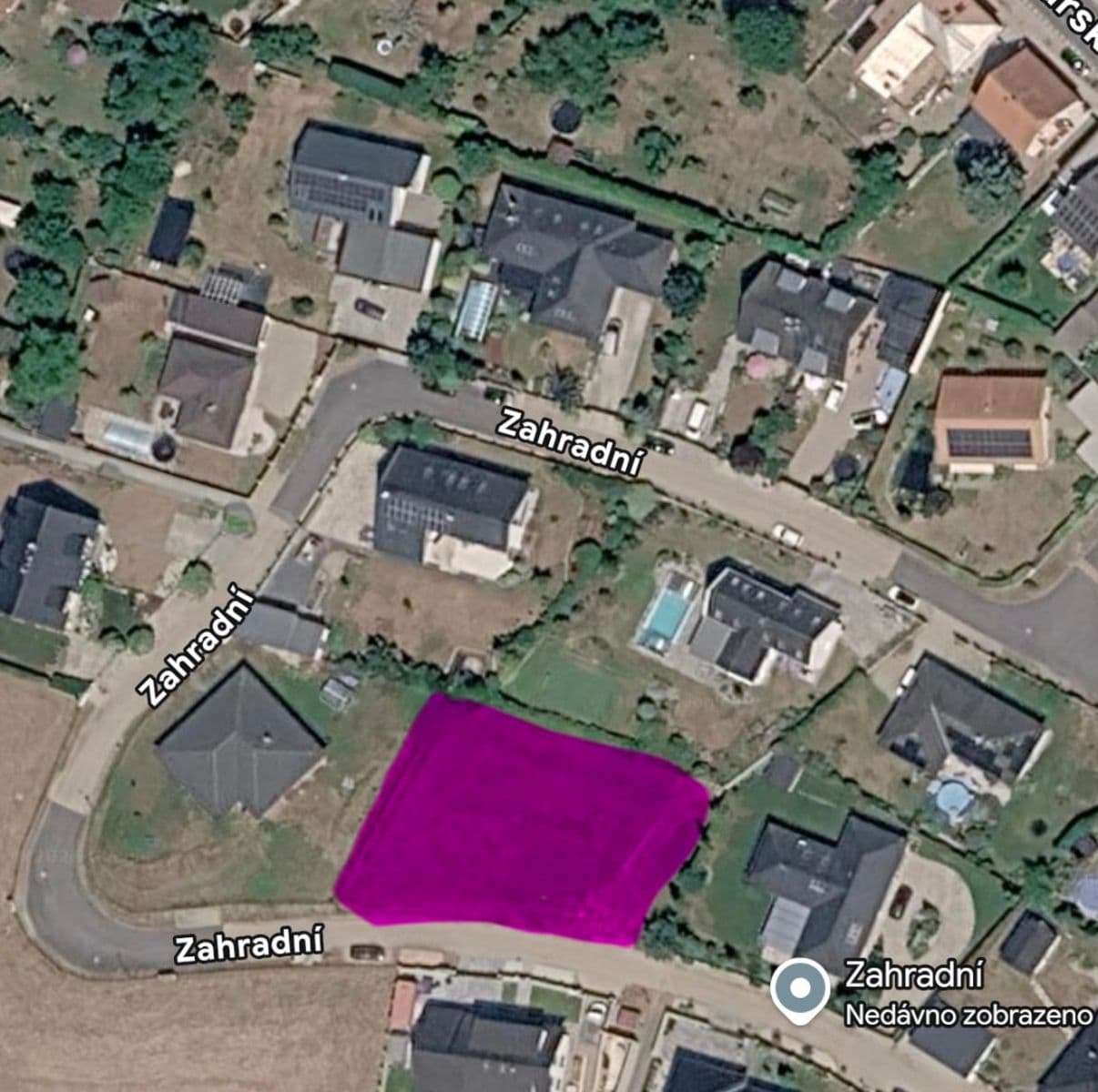 Predaj pozemku 1.166 m², Zahradní, Doksy, Středočeský kraj Predaj pozemku 1.166 m², Zahradní, Doksy, Středočeský kraj