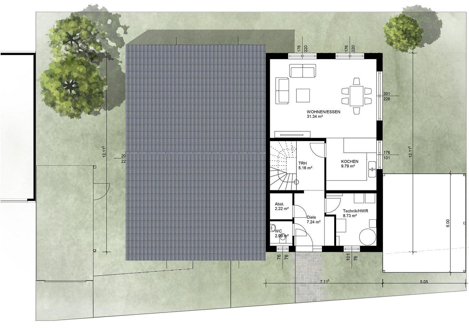 Predaj domu 130 m², pozemok 213 m², Wannenstraße Nr. 25/1, Neuenstadt am Kocher, Bádensko-Wurttembersko Predaj domu 130 m², pozemok 213 m², Wannenstraße Nr. 25/1, Neuenstadt am Kocher, Bádensko-Wurttembersko