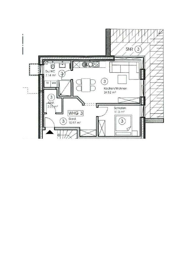 Prenájom bytu 2-izbový 58 m², Memmingerberg, Bavorsko Prenájom bytu 2-izbový 58 m², Memmingerberg, Bavorsko