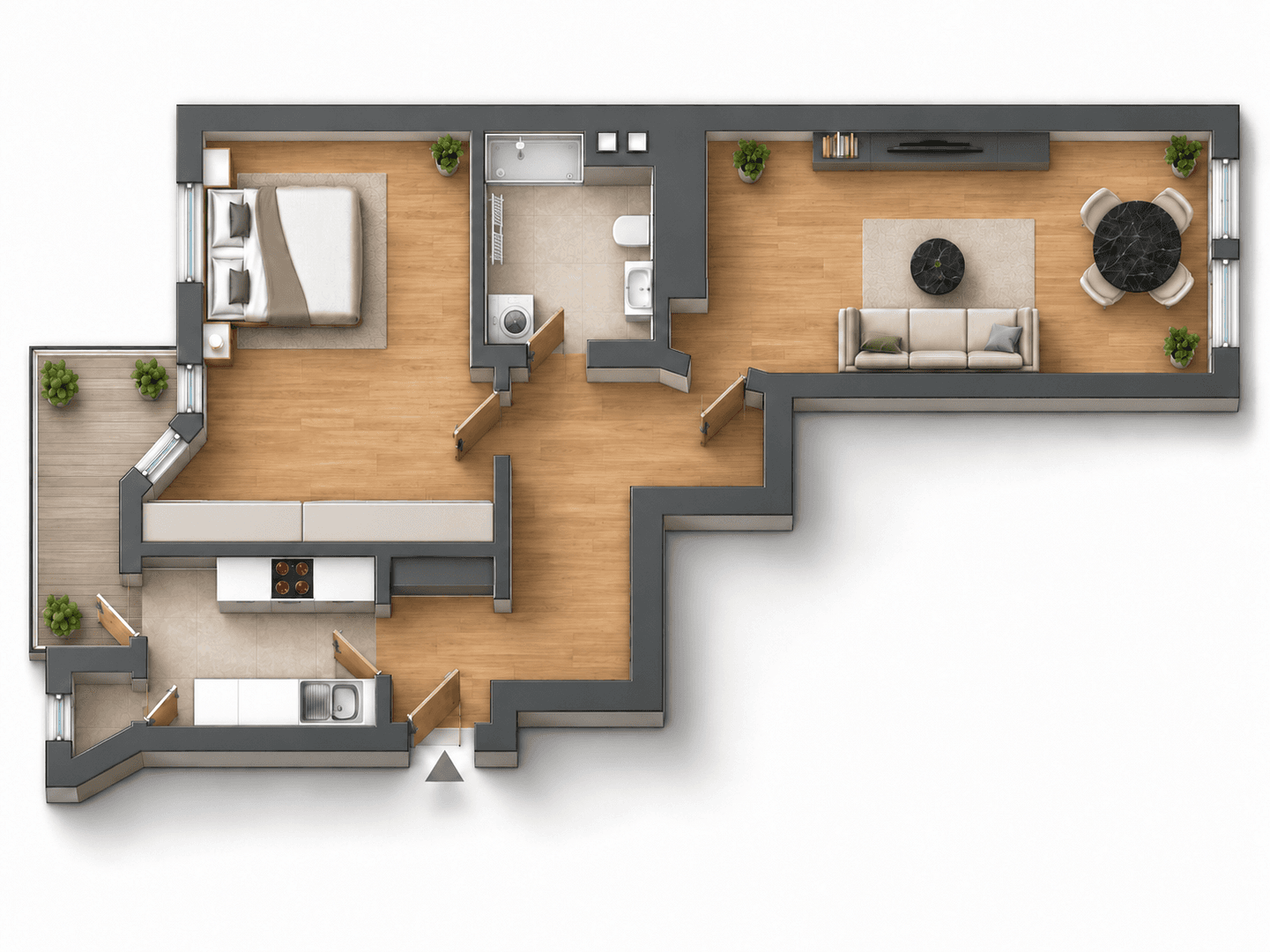 Predaj bytu 2-izbový 69 m², Leipzig, Sasko Predaj bytu 2-izbový 69 m², Leipzig, Sasko