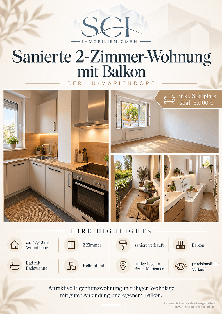 Predaj bytu 2-izbový 48 m², Berlin, Berlín Predaj bytu 2-izbový 48 m², Berlin, Berlín