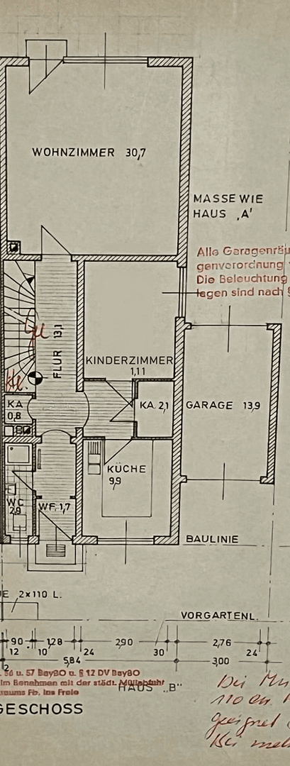 Prenájom domu 130 m², pozemok 374 m², Siegsdorfer Straße, München, Bavorsko Prenájom domu 130 m², pozemok 374 m², Siegsdorfer Straße, München, Bavorsko